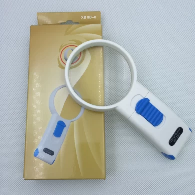 8D-8 Portable Handheld Magnifier with LED