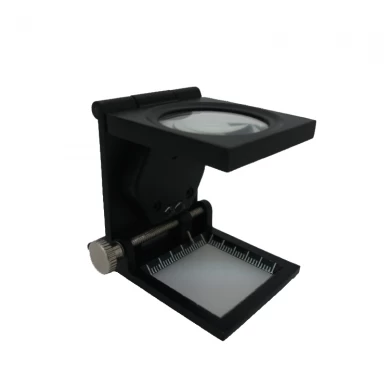 9005A Folding Magnifier with Light, LED Magnifier with Zinc Alloy Frame and 8X Optical Glass