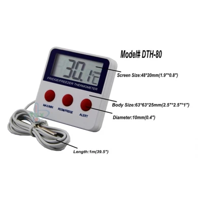 DTH-80 Fridge or freezer thermometer