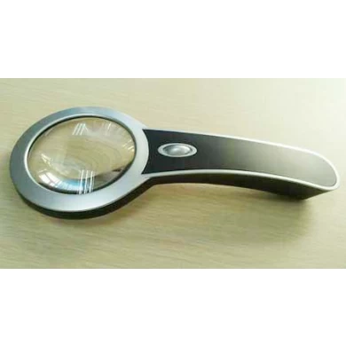 G-988-075 Handhold magnifier with LED light, LED Magnifier,Handheld Magnifier