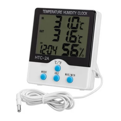 HTC-2A  Clock Temperature Hygrometer