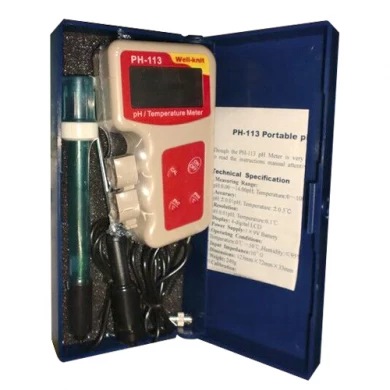 PH-113 Portable PH/Temperature Meter