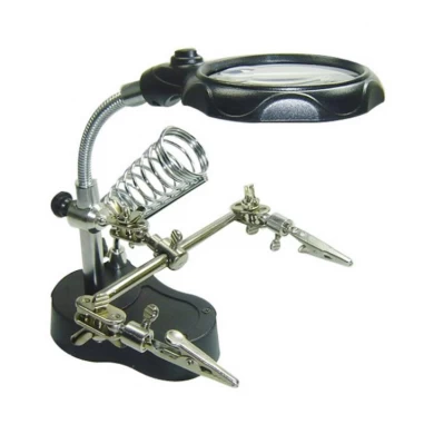 MG16126A  magnifying glass with stand ,Bifocal lens,provides two level magnification