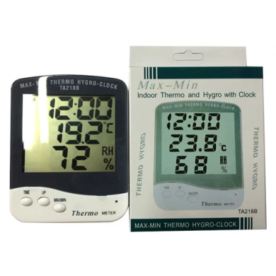 TA218B  Clock~Thermometer~Hygromete/Digital Temperature Meter