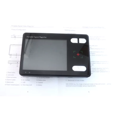 UM037 LCD 2X-32X Low Vision Portable Digital Video Magnifier