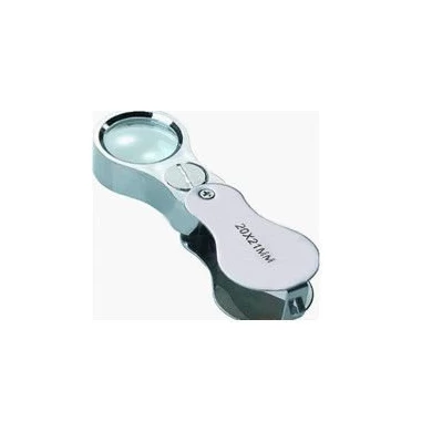 WCLL-600550A  Jewelry Loupe with glass frame and light