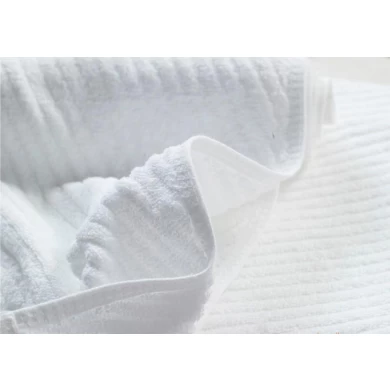 100%cotton soft white bath towel, hotel jacquard towel