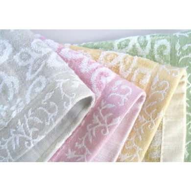 2014 new  style high quality cotton jacquard towels