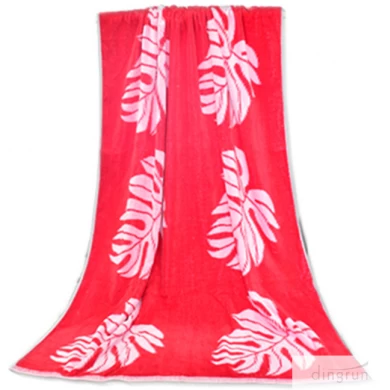 2015 wholesale 100 cotton jacquard beach towel