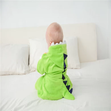 Bamboo Cotton Hooded Towel Animal Baby Bathrobe Newborn Infant Bath Towel