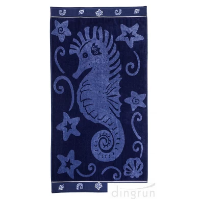 Beach towels in 100% cotton