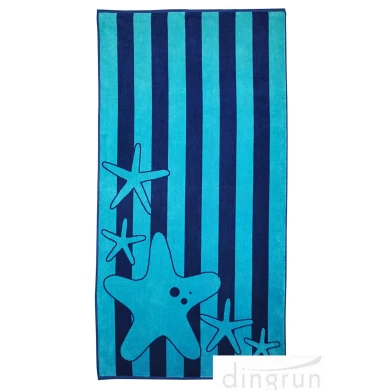 Beach towels in 100% cotton