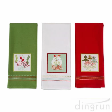 Christmas Dish towel Kitchen Towels Hand Towels Decorative Oversized Perfect Gift For Holiday