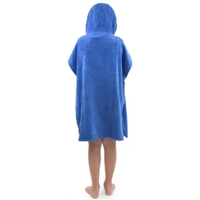 Custom Surf Microfiber Hooded Poncho Beach Towels for Kids Hooded Towel for Teen Soft Flannel Changing Robe