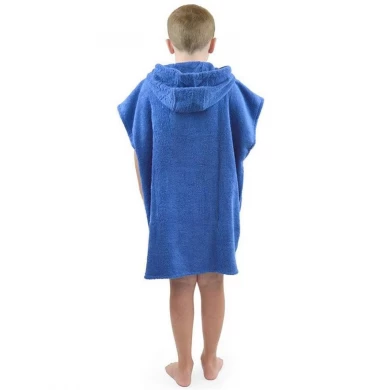 Custom Surf Microfiber Hooded Poncho Beach Towels for Kids Hooded Towel for Teen
