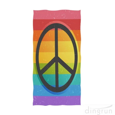 Homosexual Love Rainbow Hand Towels Gay Pride Bath Bathroom Shower Towels