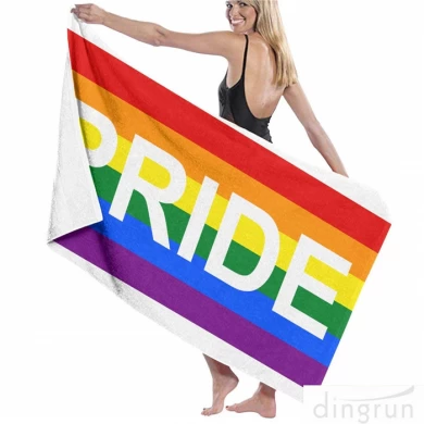 Homosexual Love Rainbow Hand Towels Gay Pride Bath Bathroom Shower Towels