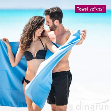 Microfiber handdoek voor zwemmen Yoga Beach