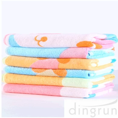 Supper soft 100% Cotton Customized Face Wash Towel  AZO Free Dryfast