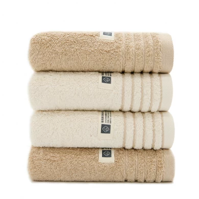 Wholesale towels Hotel SPA Home Absorbent Organic 100% Cotton Hand Face Towel