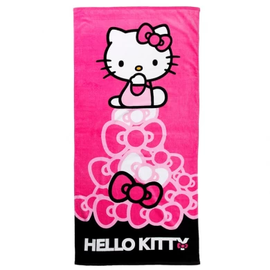 hello kitty beach towel with your own design