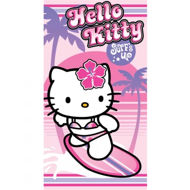 горячей продажи Hello Kitty пляжное полотенце для продвижения