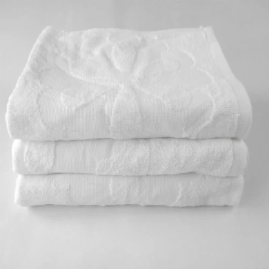 jacquard hotel towels
