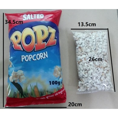 100g chinese suppliers popcorn packaging machine price with good price