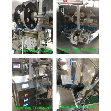 Automatic Tea Packing Machine & Tea Package Sealing Machine with triangle bag