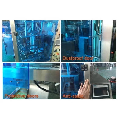Automatic vertical snack packing machine for packing potato chips with nitrogen device