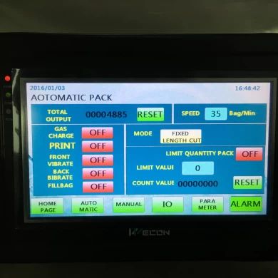 Automatic small vertical popcorn packaging machine