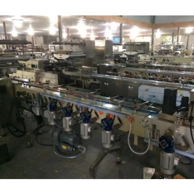 Automatic waffle cookies packing machine line