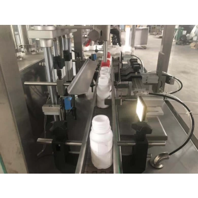 China Automatic Honey Jar Bottle Filling Machine Liquid Filling Capping Machine Foshan Supplier