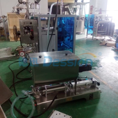 Dession automatic vertical liquid water milk coffee beverage satchet packaging machine factory price