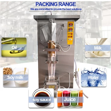 Factory price liquid milk sachet water packing machine