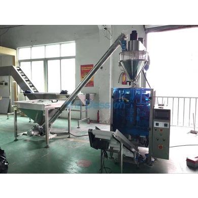 Fully automatic corn flour cocoa powder curry powder packing machine price ready to ship