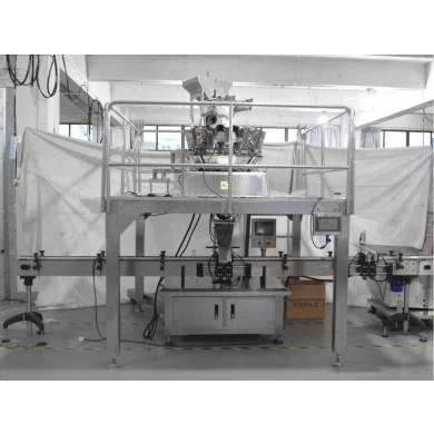 China high precision filling line rubber band paper clip bottle filling capping machine labeling machine factory