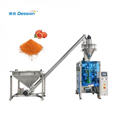 High Quality Vertical Screw Spice Flour Sachet Low Cost Powder filling and Packing Machine Price