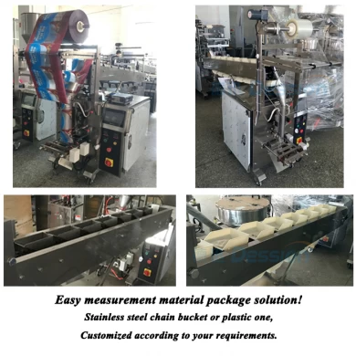 Semi automatic manual weighing kurkure packing machine