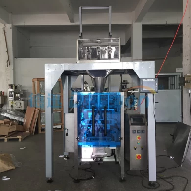 Small Plastic Tubes Pouch Packing Filling Machine with Automatic Multi Heads Weighing