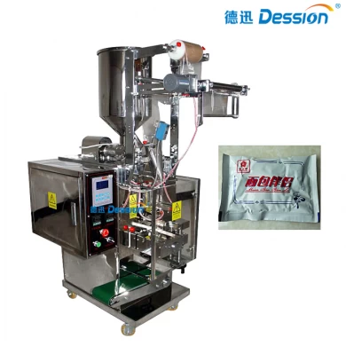 Three side sealed bread sauce packing machine