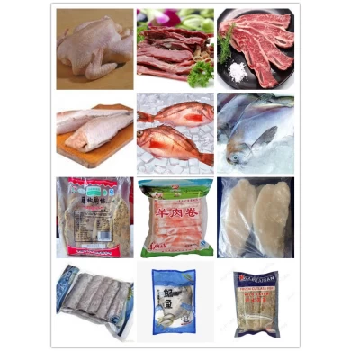beef wrapping machine , sea foods sealing machine , meat packing machine