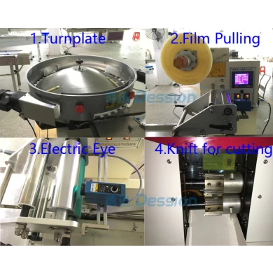 high quality automatic plastic film pen packaging machine / pencil package machine