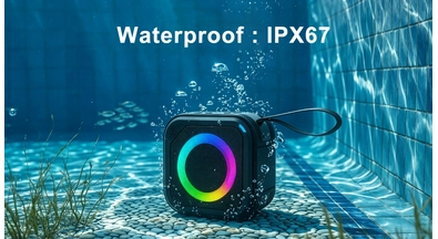 IPX67防水Bluetoothスピーカー