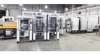 Oven putar mini udara panas