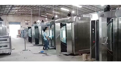 32 bandejas horno rotativo