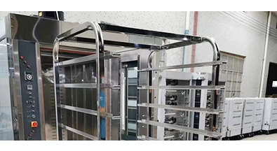 Horno rotativo de panadería comercial