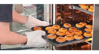 Horno de convección de aire caliente