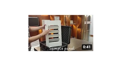 Caja de muestra de obturador Heze Huasheng