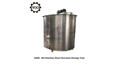 5000L 304 Stainless Steel Chocolate Stotage Tank